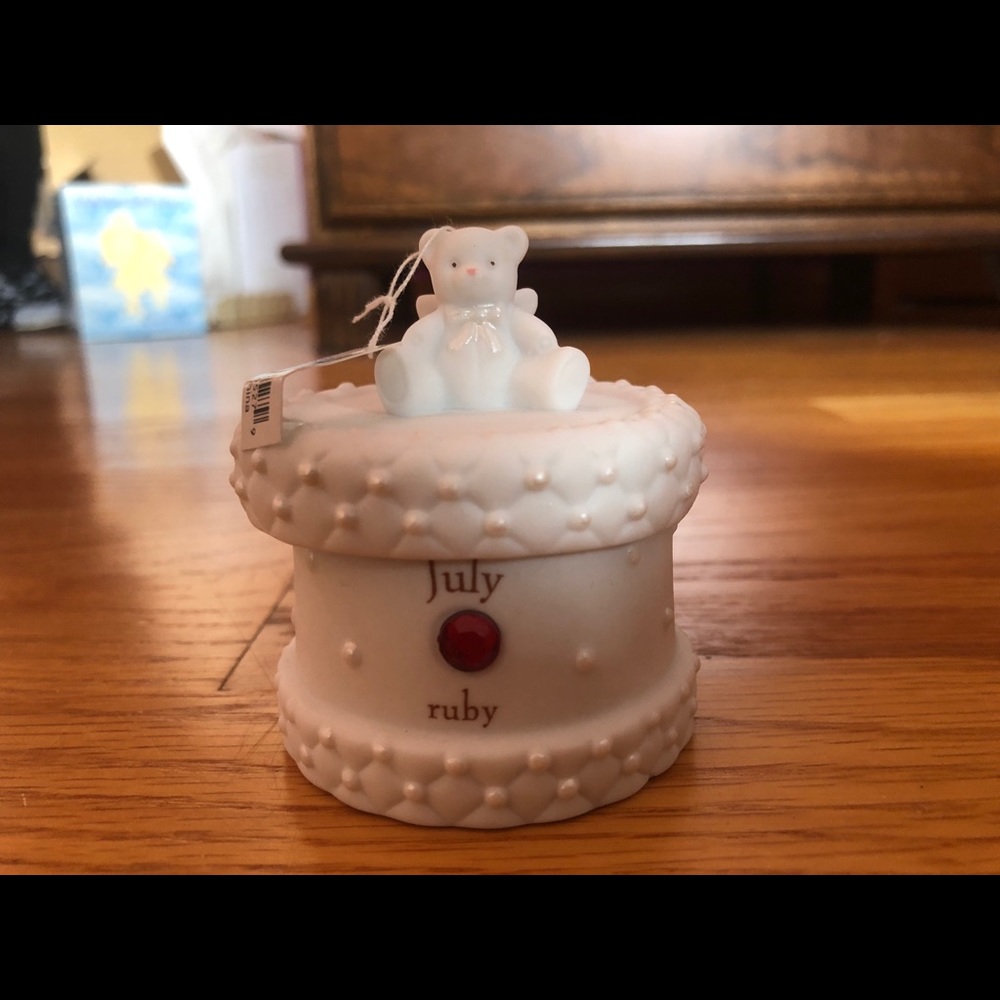 July Ruby Treasure Holder